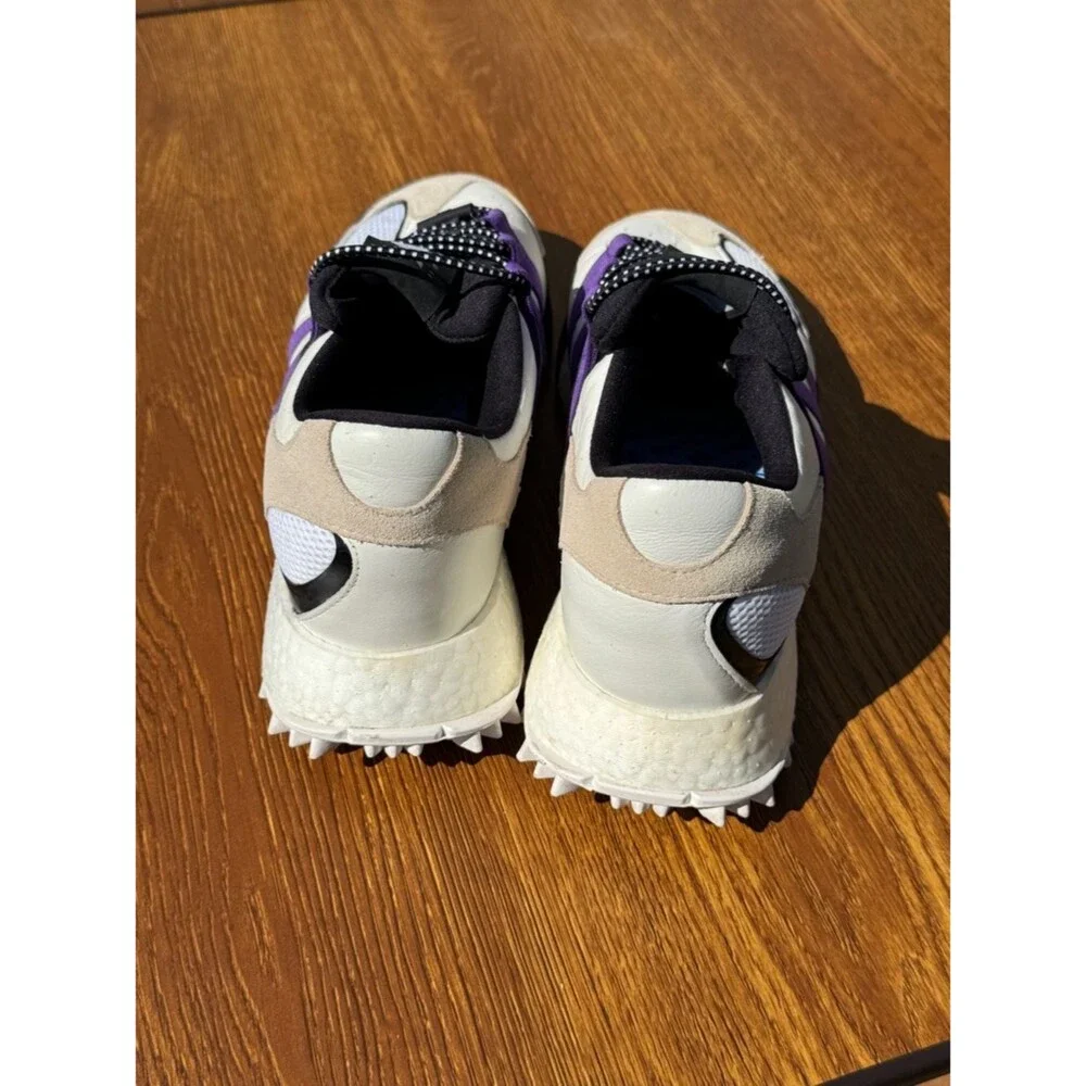 Adidas ALEXANDER WANG AW Turnout Trainer White Purple US 10.5